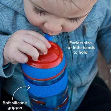 Durable Nuby Thirsty Kids Water Bottle for Toddlers