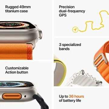 Apple Watch Ultra Smart Watch with GPS and Cellular Functions