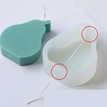 Geometric Shape Silicone Molds for Candles and Cakes