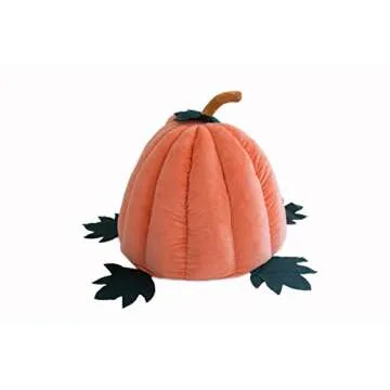 Armarkat Cat Bed Model C85CCS Pumpkin Shape, Orange, 20 x 20 x 16
