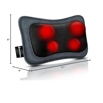 MoCuishle Back Massager with Heat for Neck and Back Relief