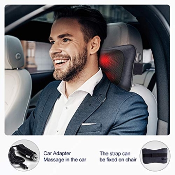 MoCuishle Back Massager with Heat for Neck and Back Relief