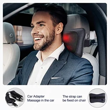 MoCuishle Back Massager with Heat for Neck and Back Relief