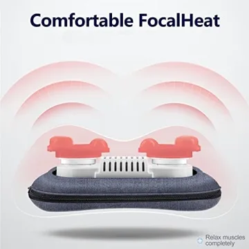 MoCuishle Back Massager with Heat for Neck and Back Relief