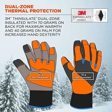 Ergodyne ProFlex 818WP Waterproof Work Gloves