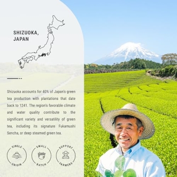 Senbird Organic Sencha Loose Leaf Japanese Green Tea