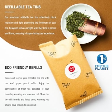 Senbird Organic Sencha Loose Leaf Japanese Green Tea