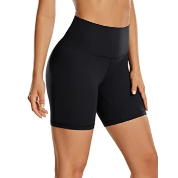 CRZ YOGA Women’s Butterluxe Biker Shorts 6-Inch - Premium Activewear for Yoga and Running