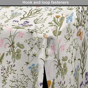 Stylish Ambesonne Floral Dog Crate Cover for Pets