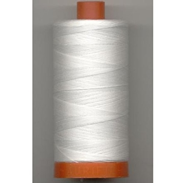 AURIFIL 50wt Cotton Thread 1,422yd Natural Cotton