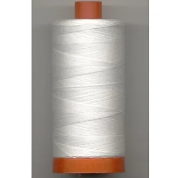 AURIFIL 50wt Cotton Thread 1,422yd Natural Cotton