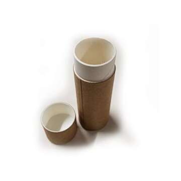 Eco-Friendly Push-Up Cardboard Deodorant Containers - 6-Pack