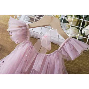 NNJXD Stylish Princess Dress for Girls 4-5 Years