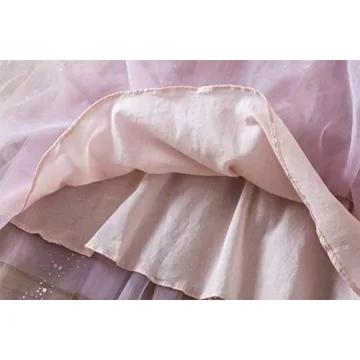 NNJXD Stylish Princess Dress for Girls 4-5 Years