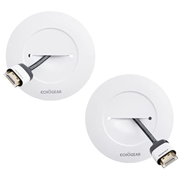 ECHOGEAR TV Cord Hider - Wall Cable Management Kit