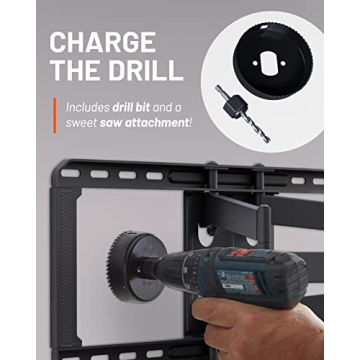 ECHOGEAR TV Cord Hider - Wall Cable Management Kit