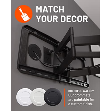 ECHOGEAR TV Cord Hider - Wall Cable Management Kit