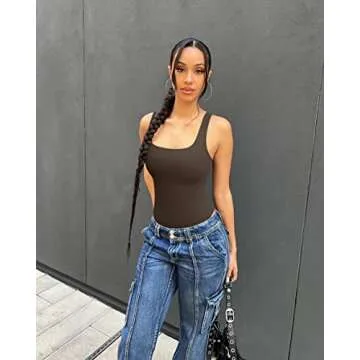 OQQ Women's 3 Piece Bodysuits| Trendi Outfits 2025