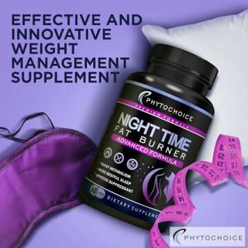 Night Time Weight Loss Pills -Carb Blocker Appetite Suppressant with Melatonin-Fat Burner Diet Pills...