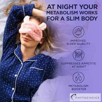 Night Time Weight Loss Pills -Carb Blocker Appetite Suppressant with Melatonin-Fat Burner Diet Pills that Work Fast for Women-Nighttime Metabolism Booster-Overnight Fat Burning Pills-1 Pack