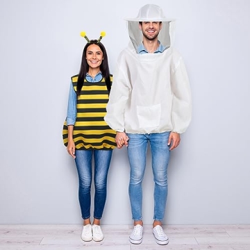Halloween Bee & Beekeeper Costume Combo for Couples