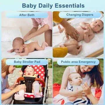 Ultra Absorbent Disposable Changing Pads - 100 Pack