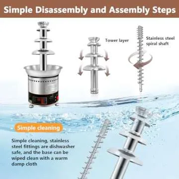 Commercial Chocolate Fountain Machine for Memorable Parties