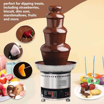 Commercial Chocolate Fountain Machine for Memorable Parties