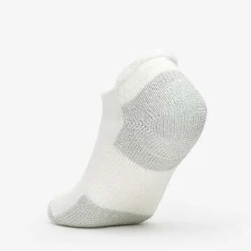 Thorlos J Max Cushion Running Rolltop Socks - 3 Pairs White