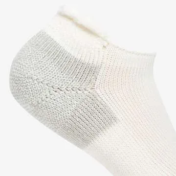 Thorlos J Max Cushion Running Rolltop Socks - 3 Pairs White