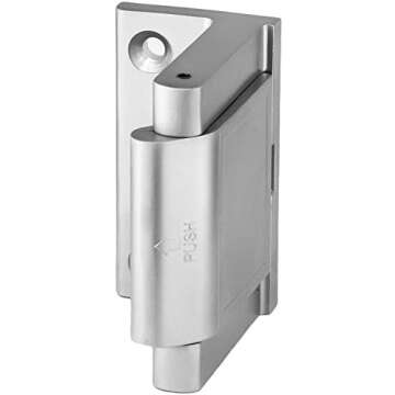 Berlin Modisch Door Lock Reinforcer Privacy Door Latch for in-Swinging Doors Extra High Resistance H...