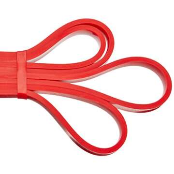 Amazon Basics Resistance Pull Up Band 10-35 lbs Red