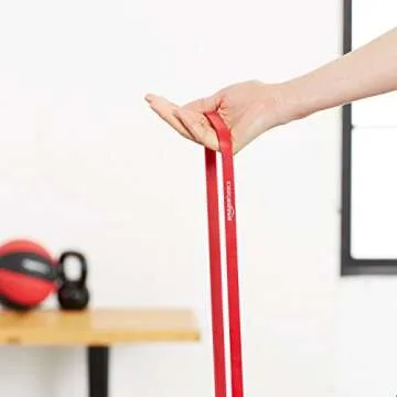 Amazon Basics Resistance Pull Up Band 10-35 lbs Red