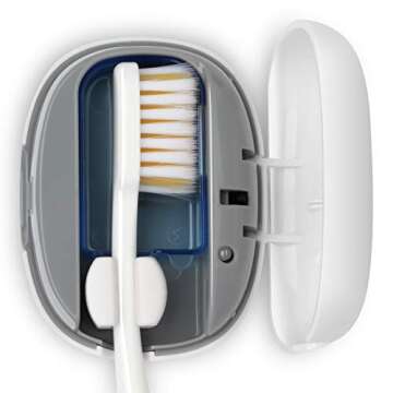 Portable Toothbrush Sanitizer | Perfect for Travel & Home