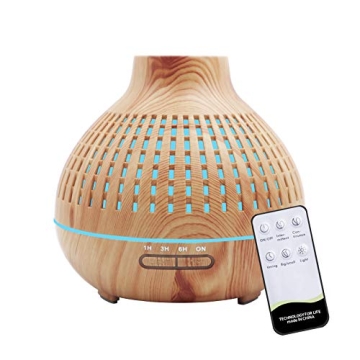Camyse Essential Oil Diffuser, 400ML Diffusers for Essential Oils Ultrasonic Aromatherapy Diffuser &...