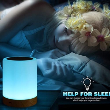 KEEPBLANCE Touch Lamp LED Night Light for Kids and Adults
