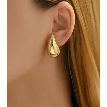 Trendy Cocamiky Bottega Earring Dupes, Stylish Jewelry