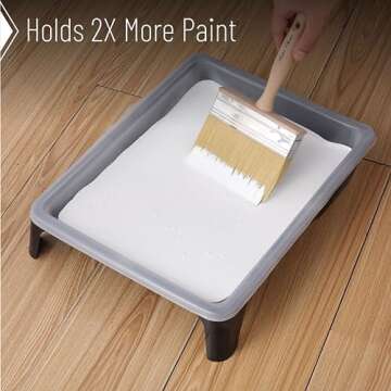 Bates Deck Stain Brush Set - Precision Staining Brushes