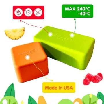 IELEK Silicone Lunch Box Dividers - Eco-Friendly Bento Accessories