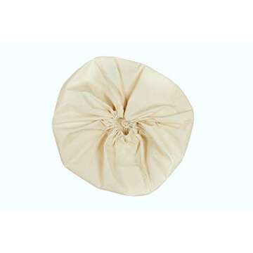 Urban Villa 2 Pack Cotton Laundry Bags | Travel-Friendly & Machine Washable