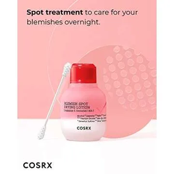 COSRX Acne Blemish Spot Drying Lotion 1.01 fl. oz / 30ml Dry and Reduce Blemish Spot, Pimple, Whitehead, Spot Treatment, Korean Skin Care