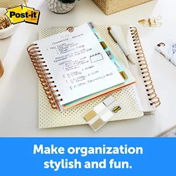 Post-it Flags 36 Count in Metallic Designs for Organization