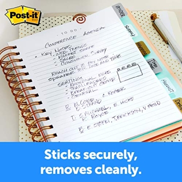 Post-it Flags 36 Count in Metallic Designs for Organization