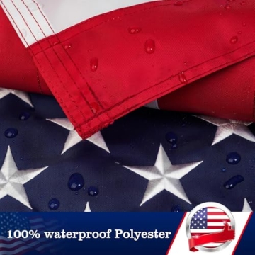 Durable American Flag 3x5 for Outdoor Use - Heavy Duty