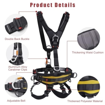 SOB Climbing Harness for Ultimate Safety and Comfort