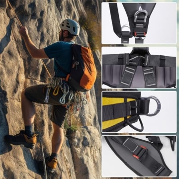 SOB Climbing Harness for Ultimate Safety and Comfort