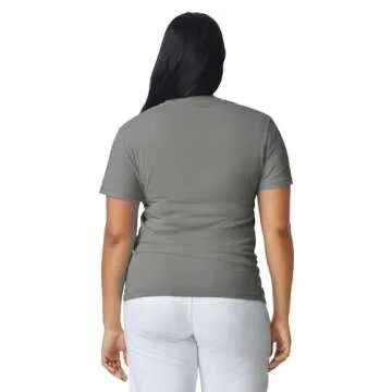 Comfort Colors Adult Short Sleeve Pocket Tee, Style G6030, Grey, Large