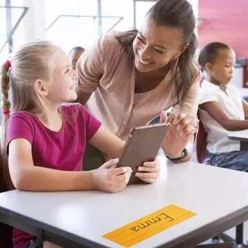 Vibrant Chell Colored Sentence Strips for Classroom and Office