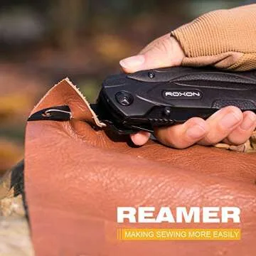 Roxon CM1349 SPARK Multitool Plier, 14-in-1 Multitools Folding Plier, Multipurpose Outdoor Survival Portable Multi Tool Set