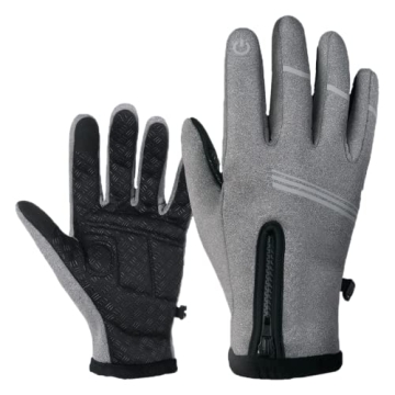 Little World Winter Gloves Cycling Gloves Windproof Waterproof Anti-Slip for Outdoor Cycling Snowboa...